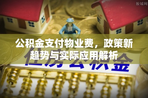 洪梅公积金支付物业费，政策新趋势与实际应用解析