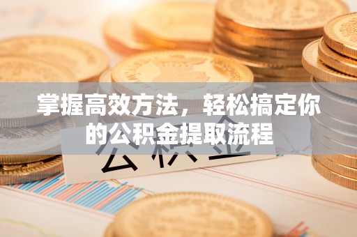 洪梅掌握高效方法，轻松搞定你的公积金提取流程