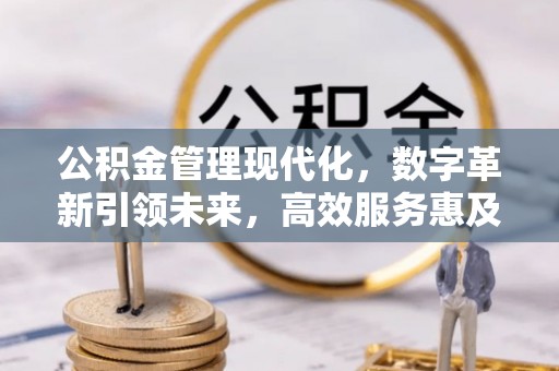 洪梅公积金管理现代化，数字革新引领未来，高效服务惠及民生
