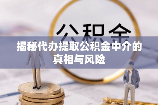 洪梅揭秘代办提取公积金中介的真相与风险