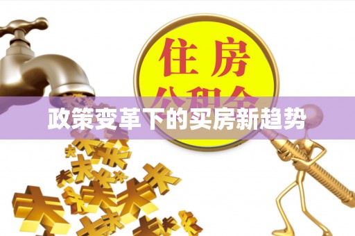 洪梅政策变革下的买房新趋势