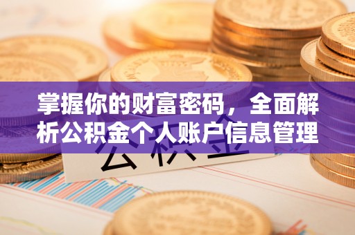 洪梅掌握你的财富密码，全面解析公积金个人账户信息管理