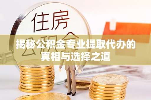 洪梅揭秘公积金专业提取代办的真相与选择之道