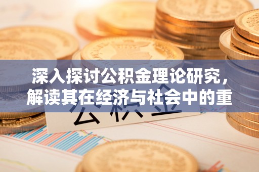 洪梅深入探讨公积金理论研究，解读其在经济与社会中的重要角色