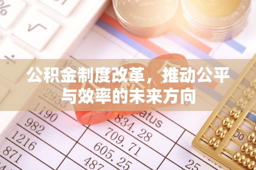 洪梅公积金制度改革，推动公平与效率的未来方向