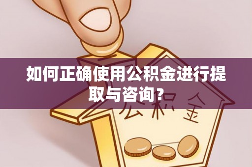 洪梅如何正确使用公积金进行提取与咨询？