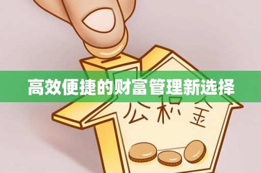 洪梅高效便捷的财富管理新选择